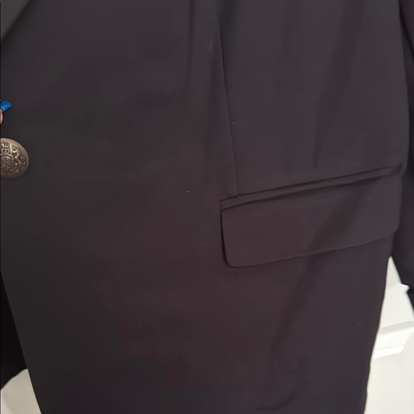 Maurices Black Blazer Lightweight Open-Front Jacket - Picture 5 of 9